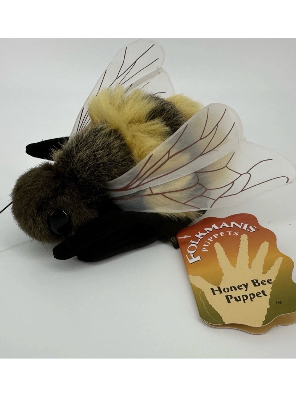 Folkmanis Honey Bee Hand Puppet Preschool
Library Toy Plush - Picture 5 of 16